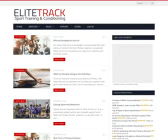 Elitetrack.com(Sport Training & Conditioning) Screenshot