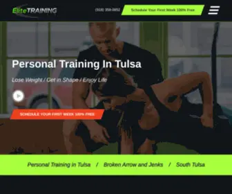 Elitetrainingtulsa.com(Personal Training Tulsa) Screenshot