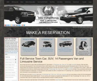 Elitetransportations.com(Elite Transportations) Screenshot