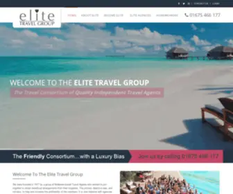 Elitetravelgroup.co.uk(Elite Travel Group) Screenshot