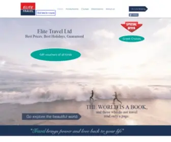 Elitetravelltd.com(Elite Travel Ltd 14 Parliament Lane Gibraltar) Screenshot