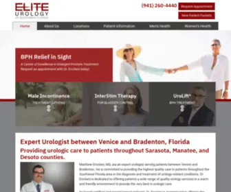 Eliteurologyofswfl.com(Elite Urology of Southwest Florida) Screenshot