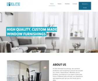 Elitewf.com.au(Elite Window Furnishings) Screenshot