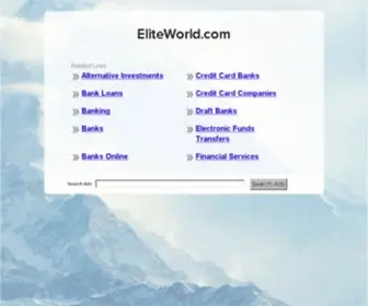 EliteWorld.com(EliteWorld) Screenshot