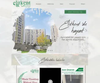 Elitkent.com(Elitkent Sitesi) Screenshot