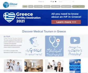 Elitour.org(ELITOUR. Greek Medical Tourism Council. The main purpose of Elitour NGO) Screenshot