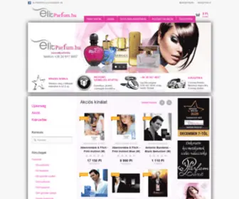 Elitparfum.hu(Elitparfum) Screenshot