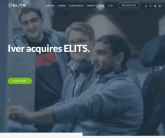 Elits.com(Specialister på IT) Screenshot