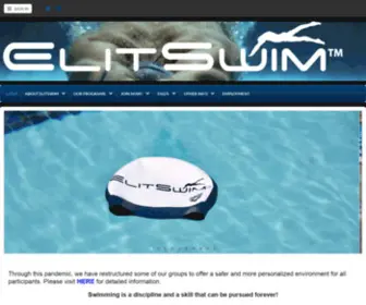 Elitswim.com(ElitSwim) Screenshot