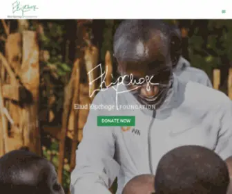 Eliudkipchogefoundation.org(My mission) Screenshot