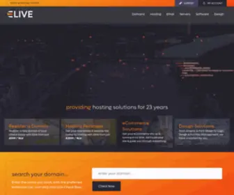 Elive.ie(Hosting) Screenshot