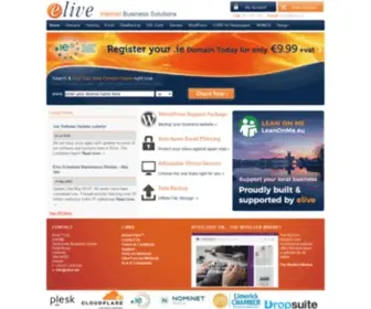 Elive.net(Elive Web & Email Hosting) Screenshot