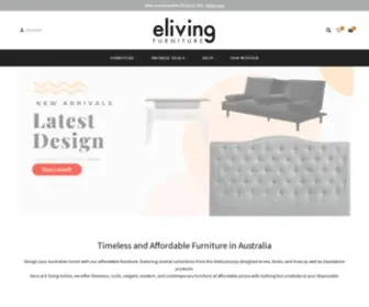 Elivingfurniture.com.au(Buy Modern and Affordable Furniture Online Today) Screenshot