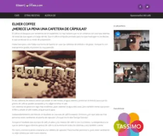 Elixercoffee.com(Elixer Coffee) Screenshot