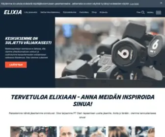 Elixia.fi(Kuntosali & treeni) Screenshot
