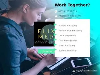 Elixir-Media.com(Elixir Media) Screenshot