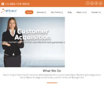 Elixirinteractive.com(Elixir Interactive) Screenshot