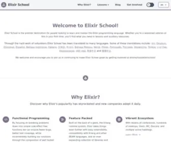 Elixirschool.com(Redirecting) Screenshot