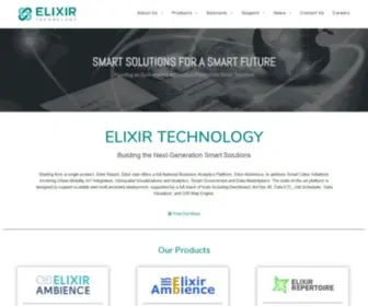 Elixirtech.com(Elixir Technology Pte Ltd) Screenshot