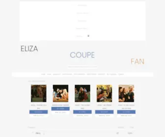 Eliza-Coupe.com(Eliza Coupe Online) Screenshot