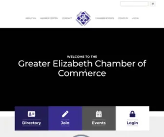 Elizabethchamber.com(Greater Elizabeth Chamber of Commerce) Screenshot