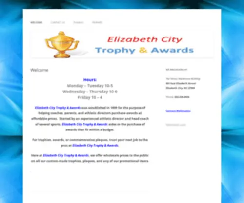 Elizabethcitytrophy.com(Elizabethcitytrophy) Screenshot
