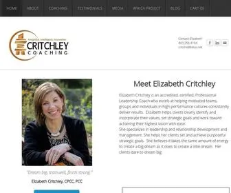 Elizabethcritchley.com(Critchley Coaching) Screenshot