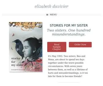 Elizabethduvivier.com(Elizabeth Duvivier) Screenshot