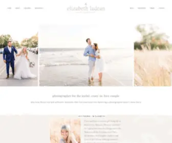 Elizabethladean.com(Wedding and Elopement Photography) Screenshot