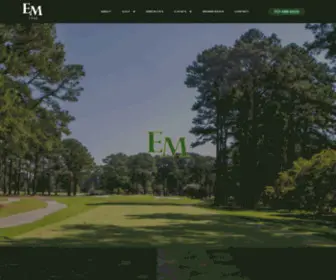 Elizabethmanorgolf.com(Portsmouth, VA Golf Course) Screenshot