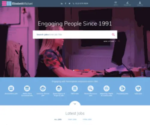 Elizabethmichael.co.uk(Jobs in Nottingham) Screenshot