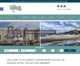 Elizabethoceanfrontsuites.com(Elizabeth Oceanfront Suites) Screenshot