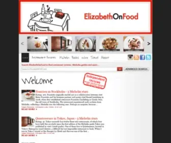 Elizabethonfood.com(Elizabeth On Food) Screenshot