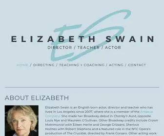 Elizabethswain.net(Elizabeth Swain) Screenshot