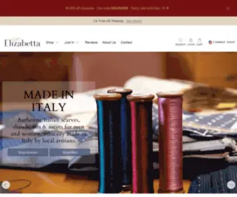 Elizabetta.net(Fashion Accessories from Italy by Elizabetta Boutique) Screenshot