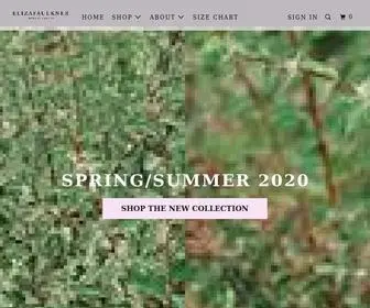 Elizafaulkner.com(Eliza Faulkner) Screenshot