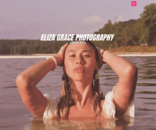 Elizagracephotography.com(Creative photography) Screenshot