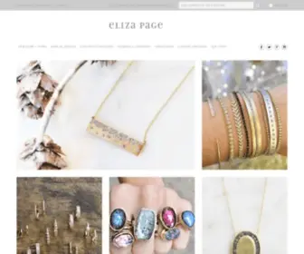 Elizapage.com(Eliza page) Screenshot