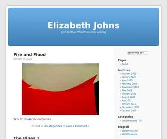 ElizJohns.com(Just another WordPress.com weblog) Screenshot