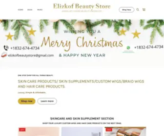 Elizkofbeauty.com(Beauty and Skin Care Products) Screenshot