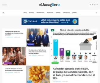 Eljacaguero.com(El Jacaguero) Screenshot