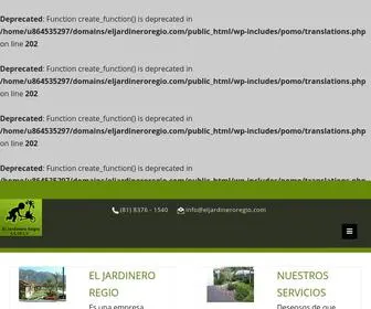 Eljardineroregio.com(El Jardinero Regio) Screenshot