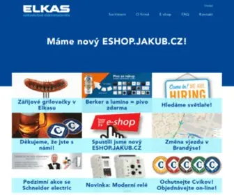 Elkas.cz(JAKUB Group) Screenshot