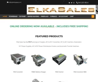 Elkasales.com(Elka Sales PowerMax Converters) Screenshot