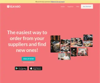 Elkaso.app(Order Management Tool for Restaurants & Suppliers) Screenshot