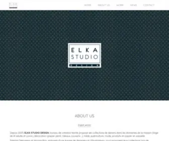 Elkastudio.com(Elka Studio Design) Screenshot