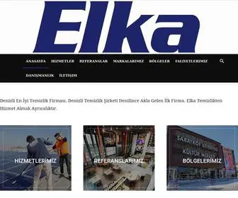 Elkatemizlik.com(Elka Temizlik) Screenshot