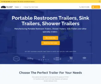 Elkcreektrailers.com(Sanitation Solutions) Screenshot