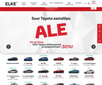 Elke.ee(Toyota) Screenshot
