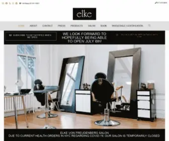 Elkevonfreudenberg.com(Your brows should be as fashionable as you are) Screenshot